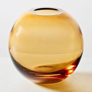West Elm Foundations Amber Glass Vase [similar to D&G Small Vase in Transparent]